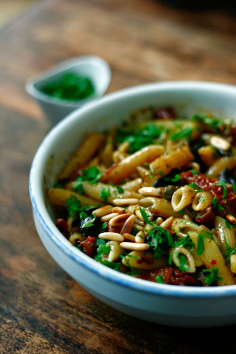 Leckerer Antipasti-Nudelsalat von Transglobalpanparty (vegan/vegetarisch)