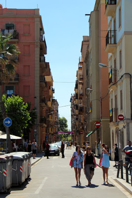 Viertel Barceloneta in Barcelona