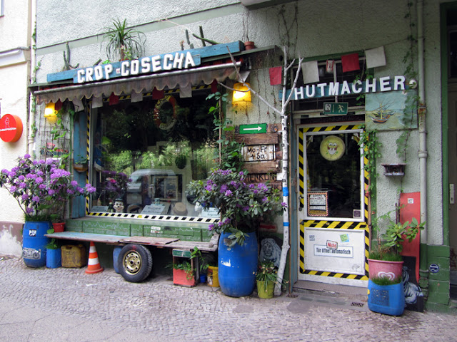 Hutmacher Laden in Berlin Neukölln