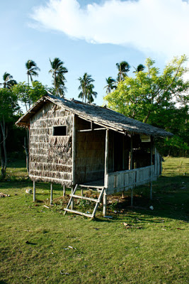 Bambushütte Maliangin Island