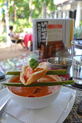 Gazpacho im Icebair Restaurant, Negombo