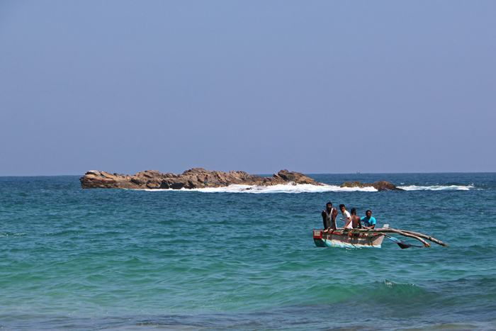 Fischerboot, Sri Lanka