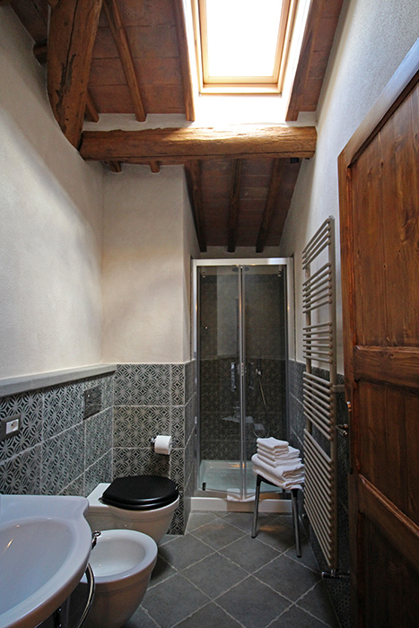 Badezimmer Ferienhaus Villa Toskana