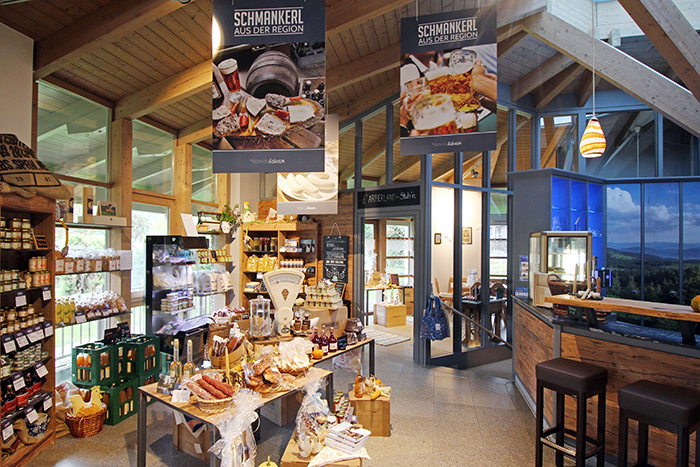 Kulinarisches Schaufenster in Zwiesel, regionale Produkte Arberland