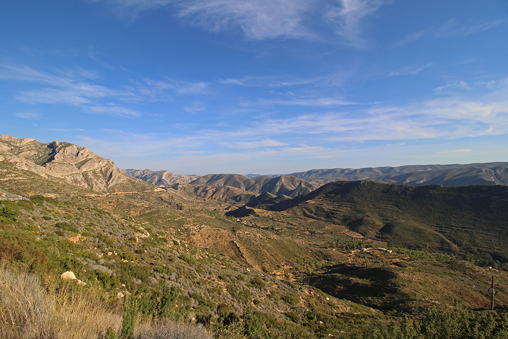 Aussichtspunkt Sierra del Ave, Provinz Valencia