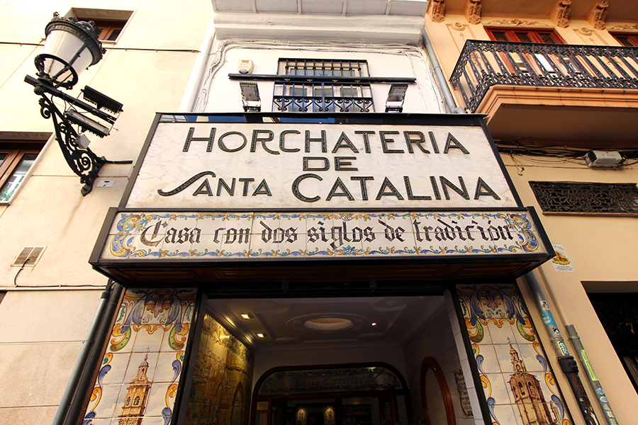 Horchateria Santa Catalina in Valencia
