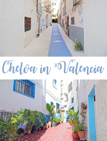 Altstadt von Chelva in Valencia