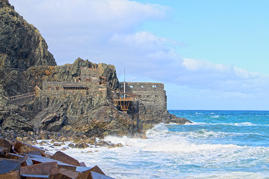 Castillo di Mar in Vallehermoso Gomera