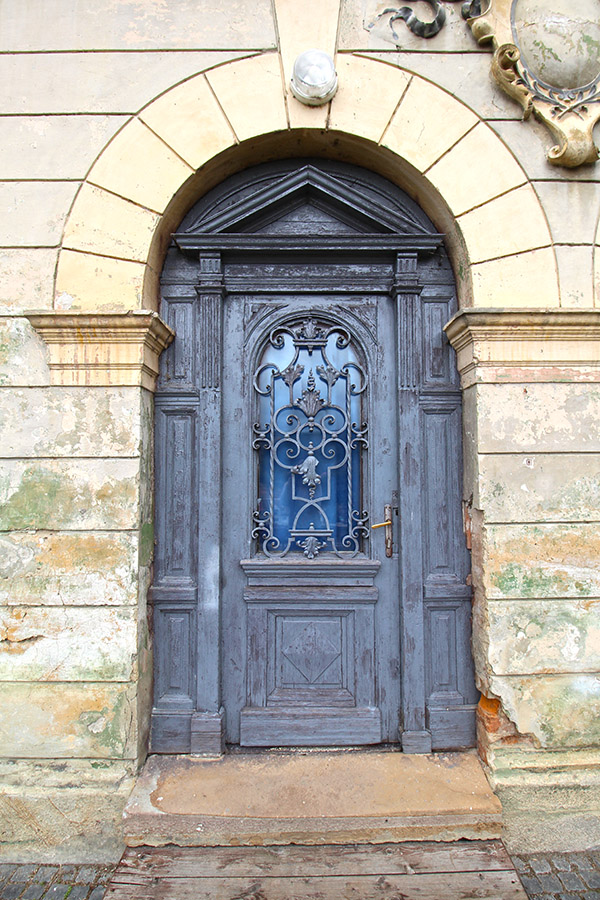 Antike Tür in Sighisoara